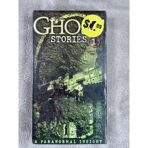 Ghost Stories 1 VHS Paranormal Documentary Hosted Patrick Macnee Sealed Madacy